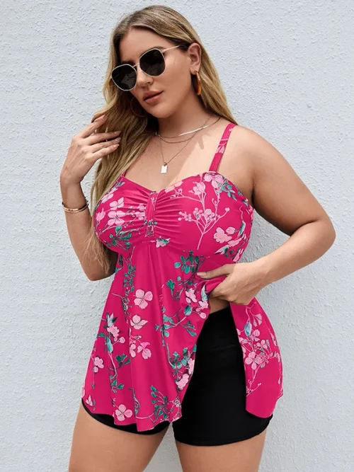 Robe de Bain Grande Taille Deux Pièces